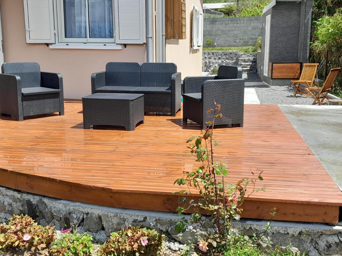 La Kaz Zambaville Avec Jacuzzi Privatif La Plaine-des-Palmistes Extérieur photo